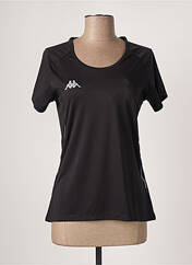 T-shirt noir KAPPA pour femme seconde vue