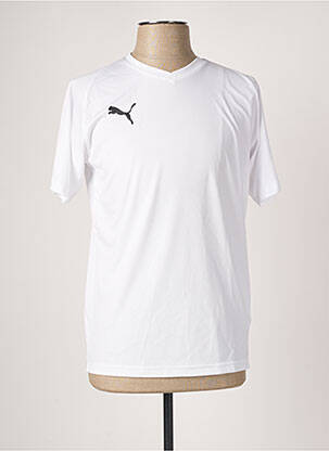 T-shirt blanc PUMA pour garçon