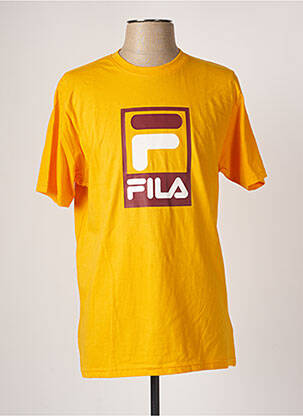 T-shirt orange FILA pour homme