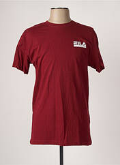 T-shirt rouge FILA pour homme seconde vue