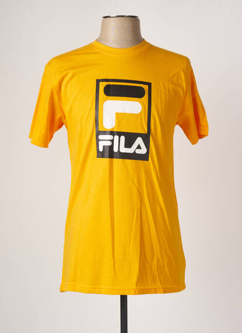 T-shirt orange FILA pour homme