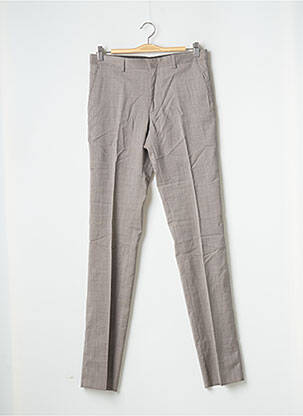 Pantalon chino gris AZZARO pour homme