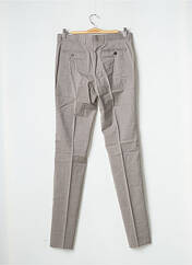 Pantalon chino gris AZZARO pour homme seconde vue