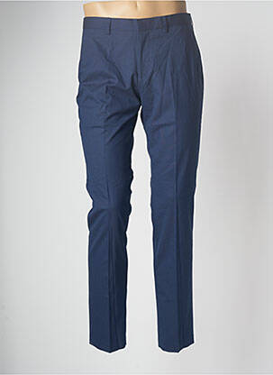 Pantalon droit bleu DEVRED pour homme