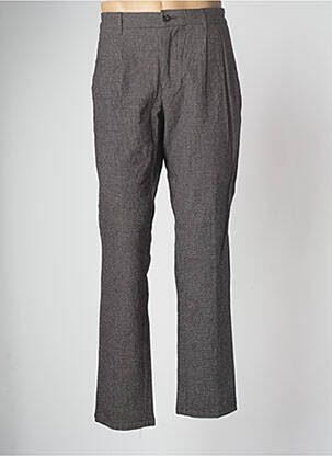 Pantalon droit gris DEVRED pour homme