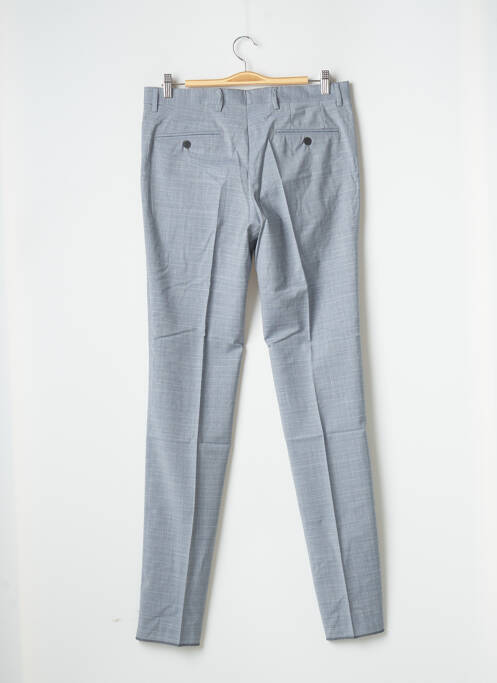 Pantalon droit bleu AZZARO pour homme