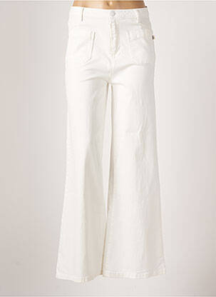 Jeans coupe large blanc SURKANA pour femme
