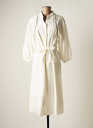 Robe mi-longue blanc ESPRIT pour femme