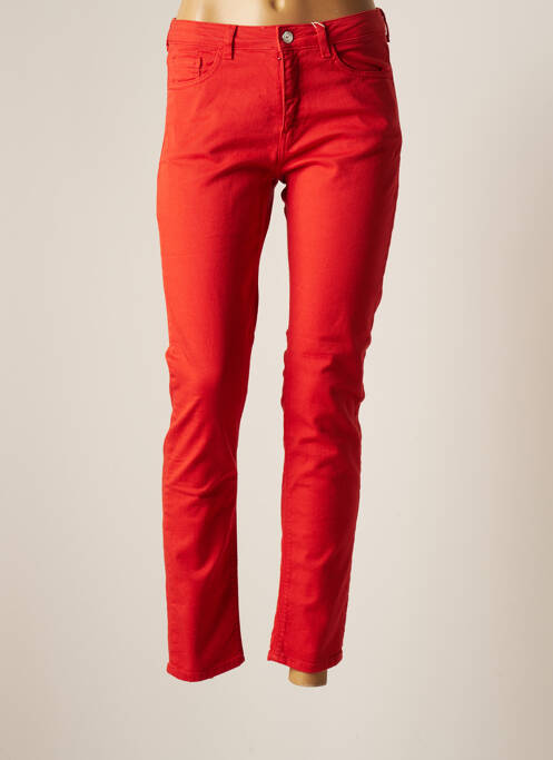Jeans coupe slim orange ESPRIT pour femme