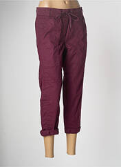 Pantalon 7/8 violet CECIL pour femme seconde vue