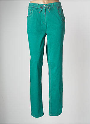 Pantalon slim vert CECIL pour femme