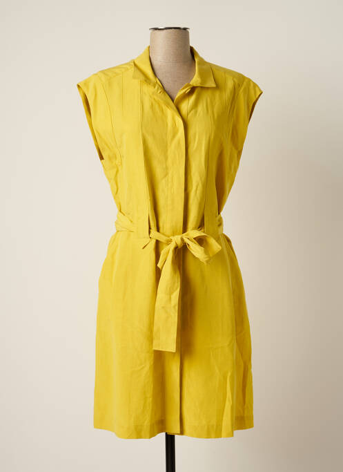 Robe mi-longue jaune LIU JO pour femme