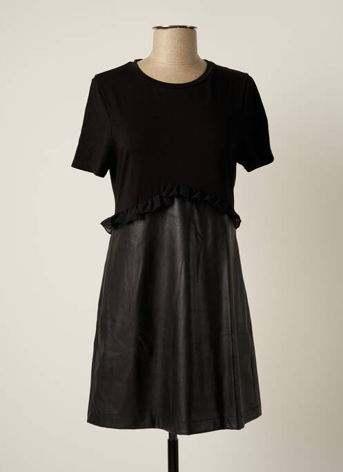 Robe mi-longue noir LIU JO pour femme
