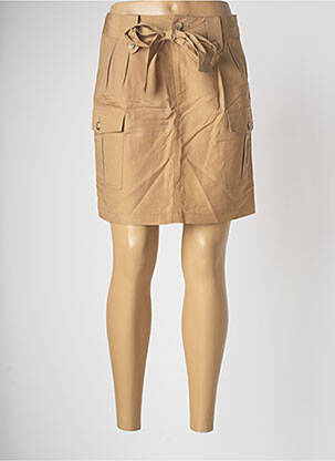 Jupe courte poches beige LIU JO femme