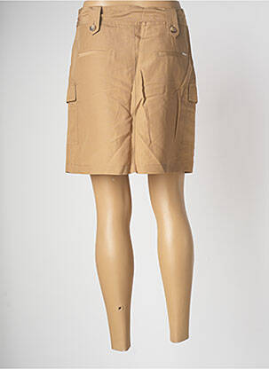 Jupe courte poches beige LIU JO femme
