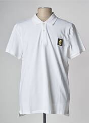 Polo blanc KARL LAGERFELD pour homme seconde vue