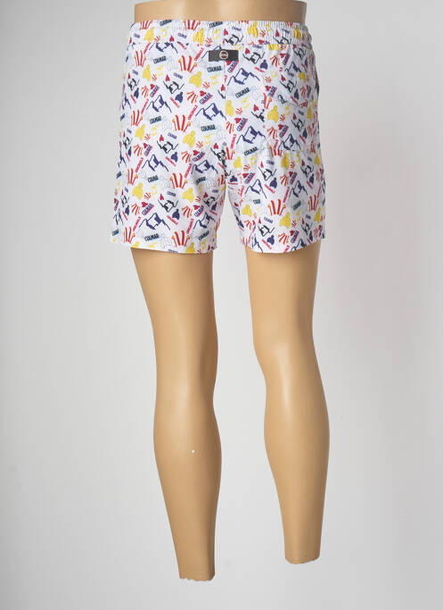 Short de bain blanc COLMAR pour homme