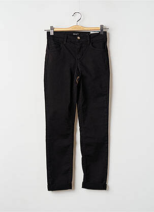 Pantalon slim tissage popeline taille normale noir LIU JO femme