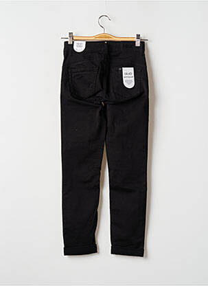 Pantalon slim tissage popeline taille normale noir LIU JO femme