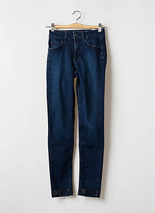 Jeans coupe slim slim taille haute bleu LIU JO femme