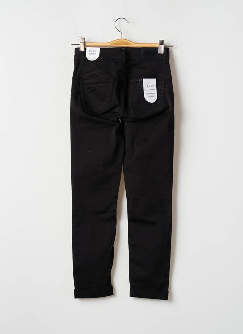 Pantalon slim tissage popeline taille normale noir LIU JO femme