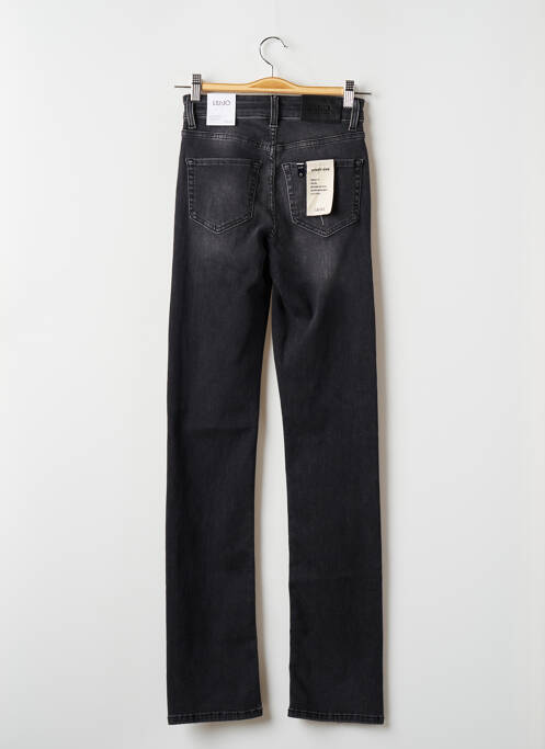 Jeans coupe droite noir LIU JO pour femme