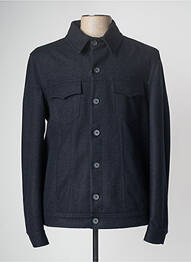 Veste casual fermeture boutonnée sur le devant bleu LAGERFELD homme