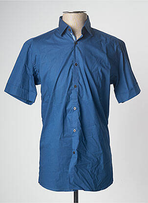 Chemise manches courtes bleu LAGERFELD pour homme