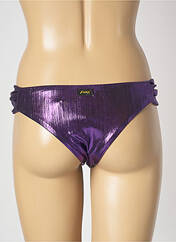 Bas de maillot de bain violet F**K PROJECT pour femme seconde vue