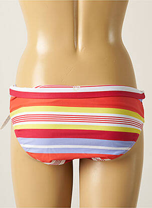 Bas de maillot de bain micro fibres culotte rouge OLYMPIA femme