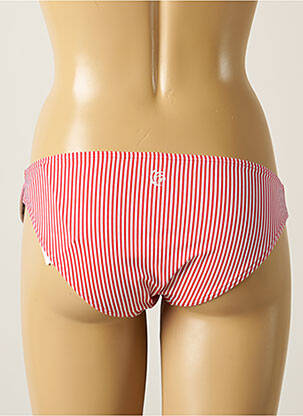 Bas de maillot de bain micro fibres culotte rouge OLYMPIA femme