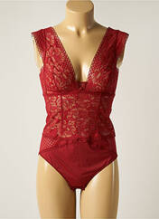 Body lingerie rouge MAISON LEJABY pour femme seconde vue