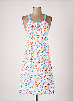 Robe de plage coupe cintrée blanc ROSE POMME femme