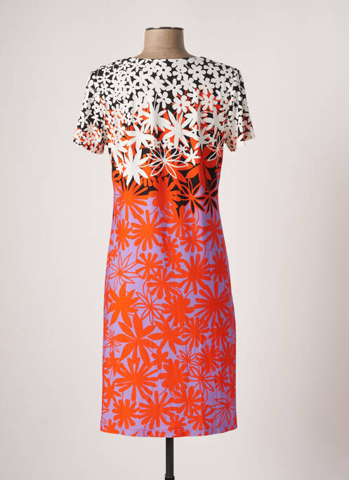 Robe mi-longue noir SENORETTA pour femme