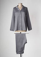 Pyjama gris CHERIE LINE pour femme seconde vue