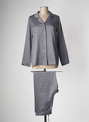 Pyjama gris CHERIE LINE pour femme