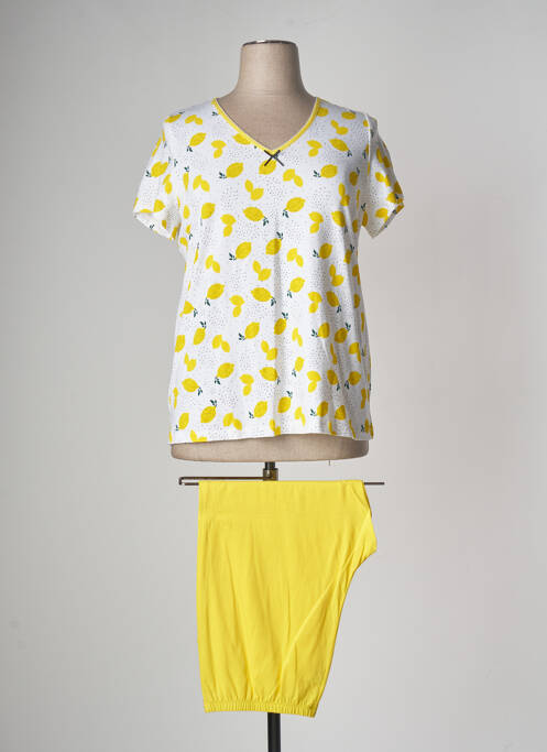 Pyjama jaune SENORETTA pour femme