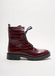 Bottines/Boots rouge ALPE pour femme seconde vue