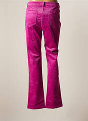 Pantalon droit violet ZILCH pour femme seconde vue