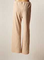 Pantalon large beige MOMENT pour femme seconde vue