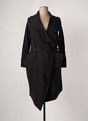 Manteau long noir URBAN BY ALEMBIKA pour femme