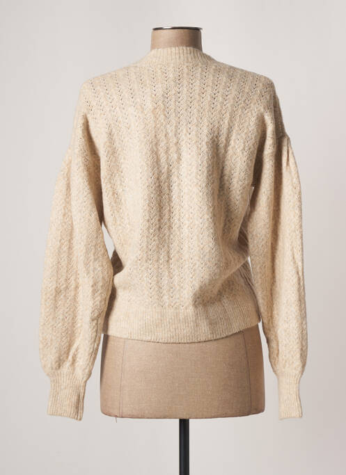 Gilet manches longues beige GARCIA pour femme