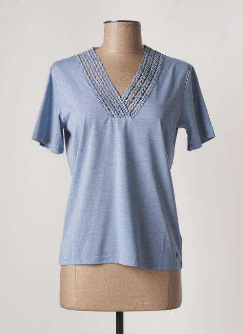 T-shirt bleu GARCIA pour femme