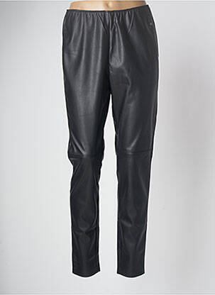 Legging effet matière satinée taille haute noir GARCIA femme