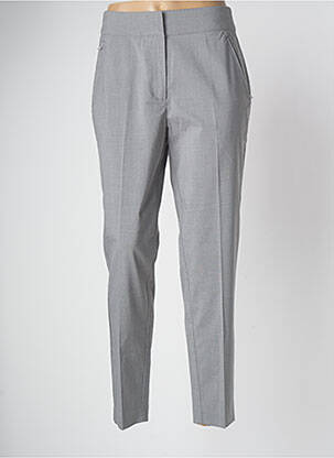 Pantalon slim stretch taille haute gris NUMPH femme