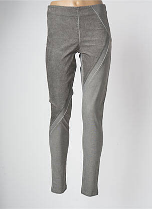 Pantalon slim gris NÜ pour femme