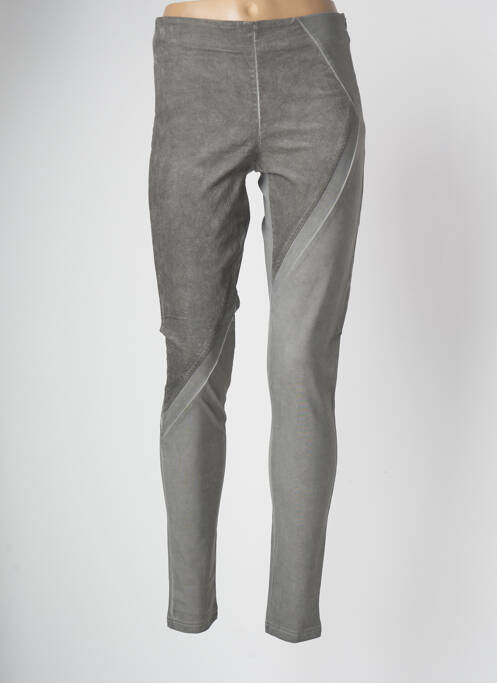 Pantalon slim gris NÜ pour femme