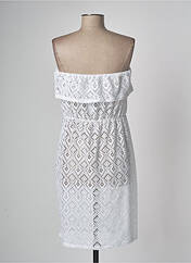 Robe courte blanc PIECES pour femme seconde vue