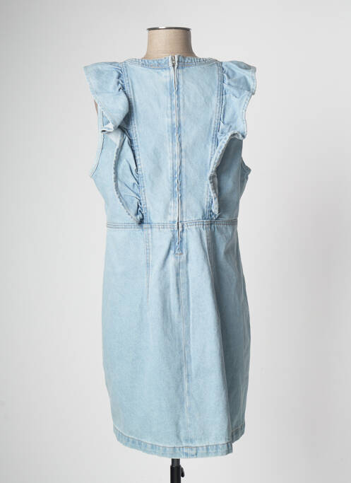 Robe courte bleu PIECES femme