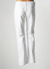 Jeans coupe droite blanc BSB pour femme seconde vue